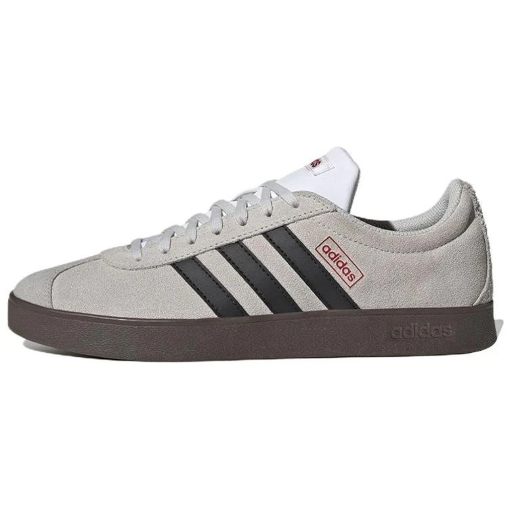 Adidas Sportswear VL Court 2.0 Mens Shoes Grey One / Core Black HQ1802 Size 11